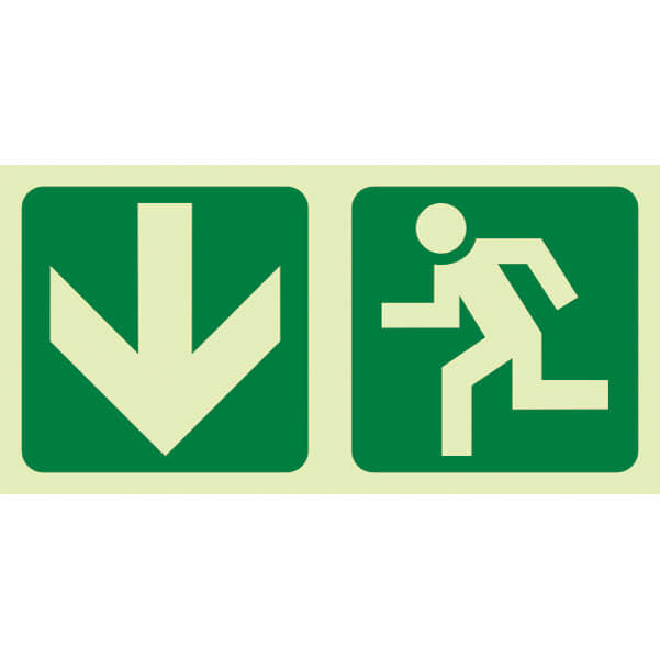 E3-arrow-down+running-man